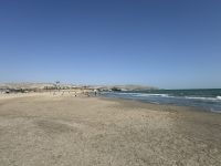 Strand am Kaspischen Meer