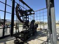 Erdölpumpe aus dem 19. Jahrhundert