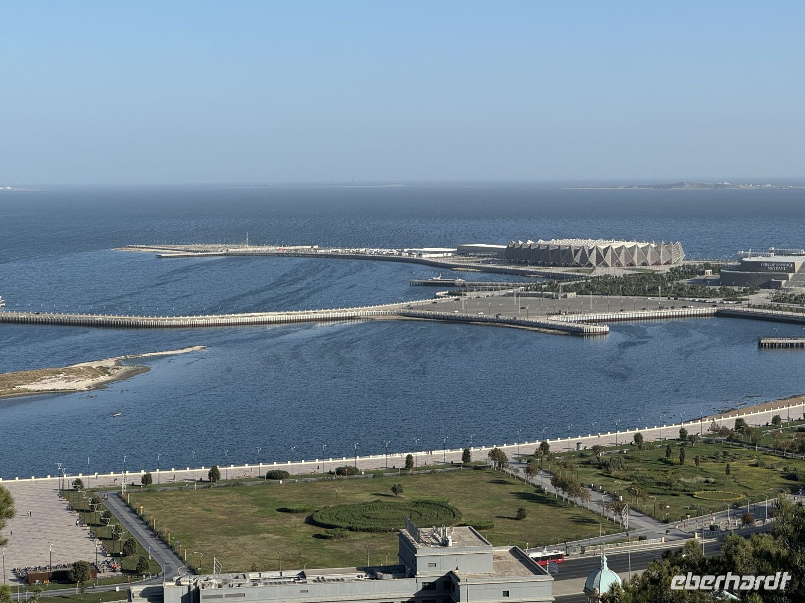 Blick auf das Kaspische Meer