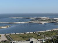 Blick auf das Kaspische Meer