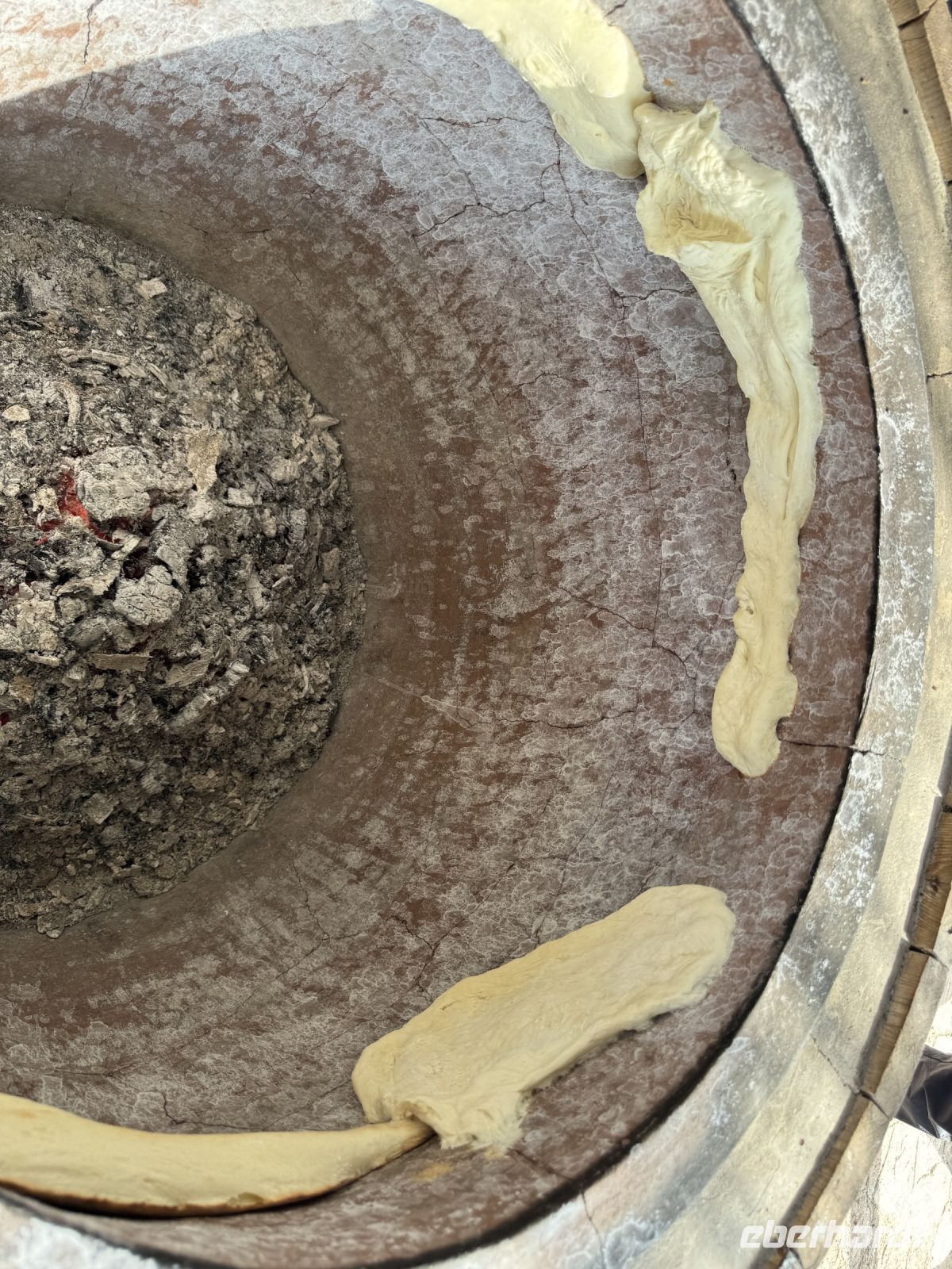 Backen von Fladenbrot