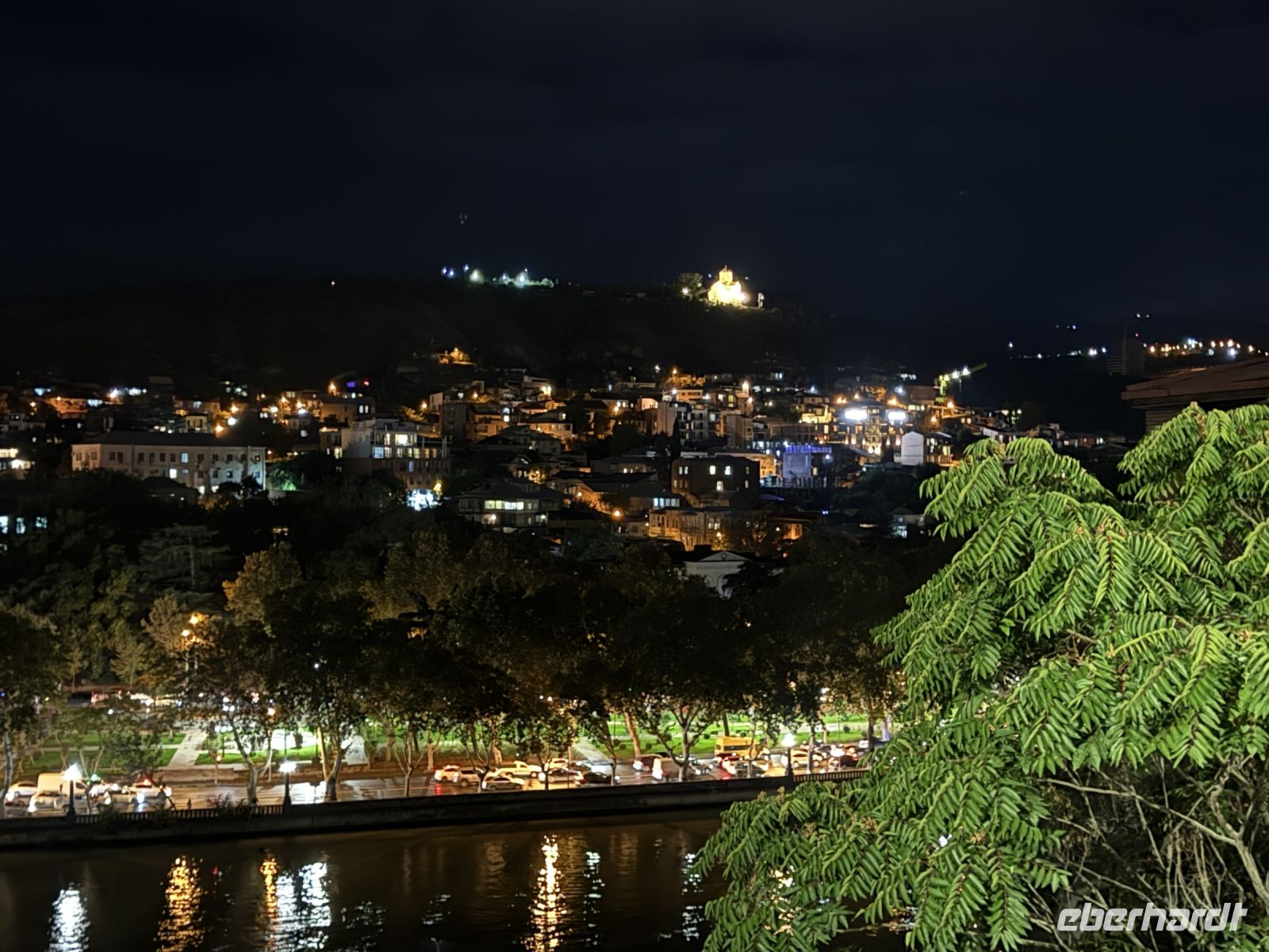 Abendliches Tbilisi