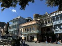 Gästehäuser mit herrlichen Balkonen im Bäderviertel