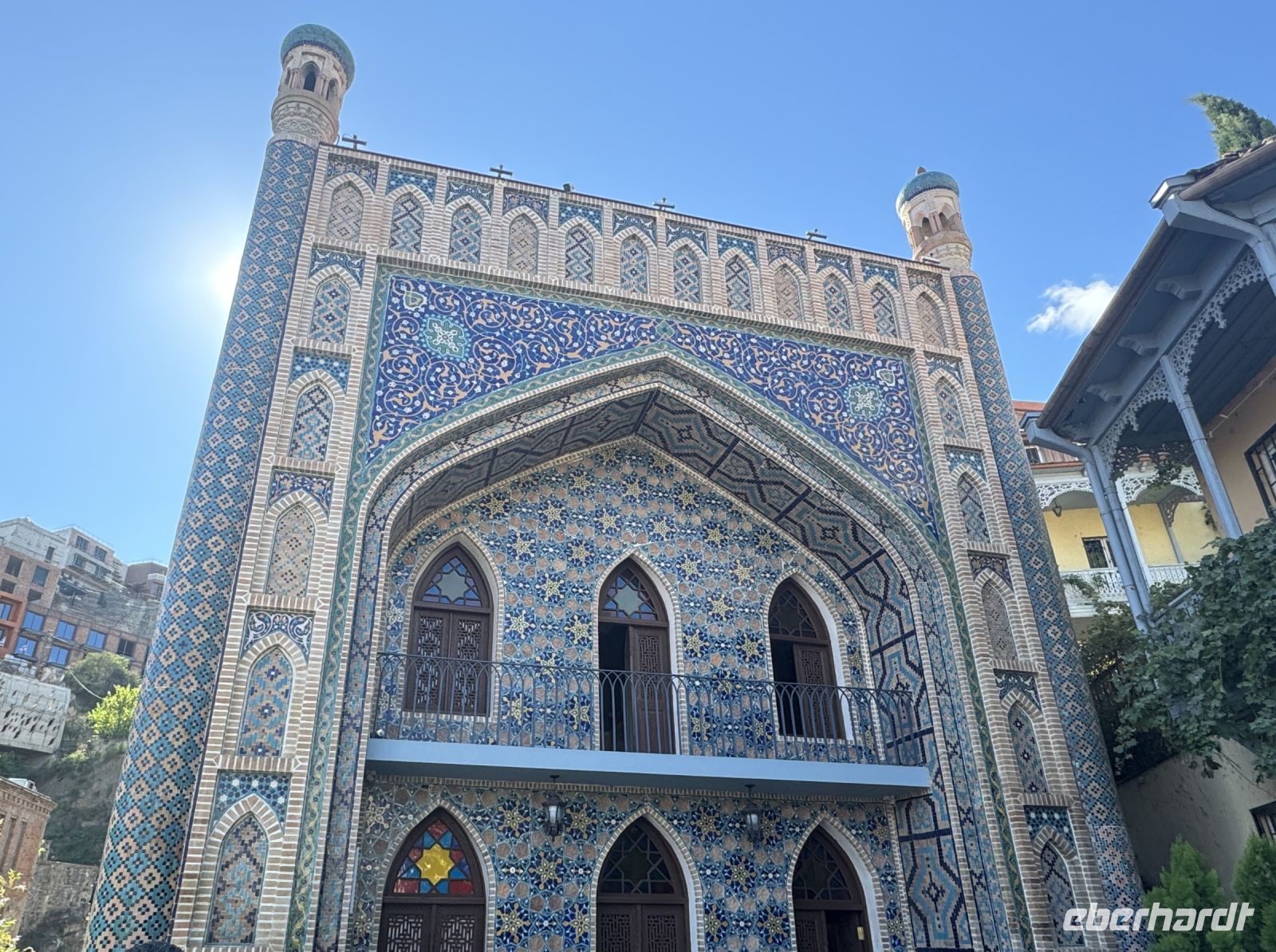 Schwefelbad im Stile einer Moschee