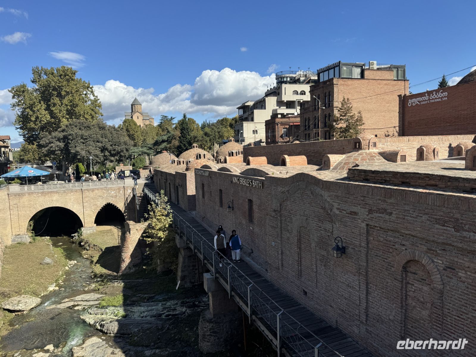 Blick ins Bäderviertel Abanotubani