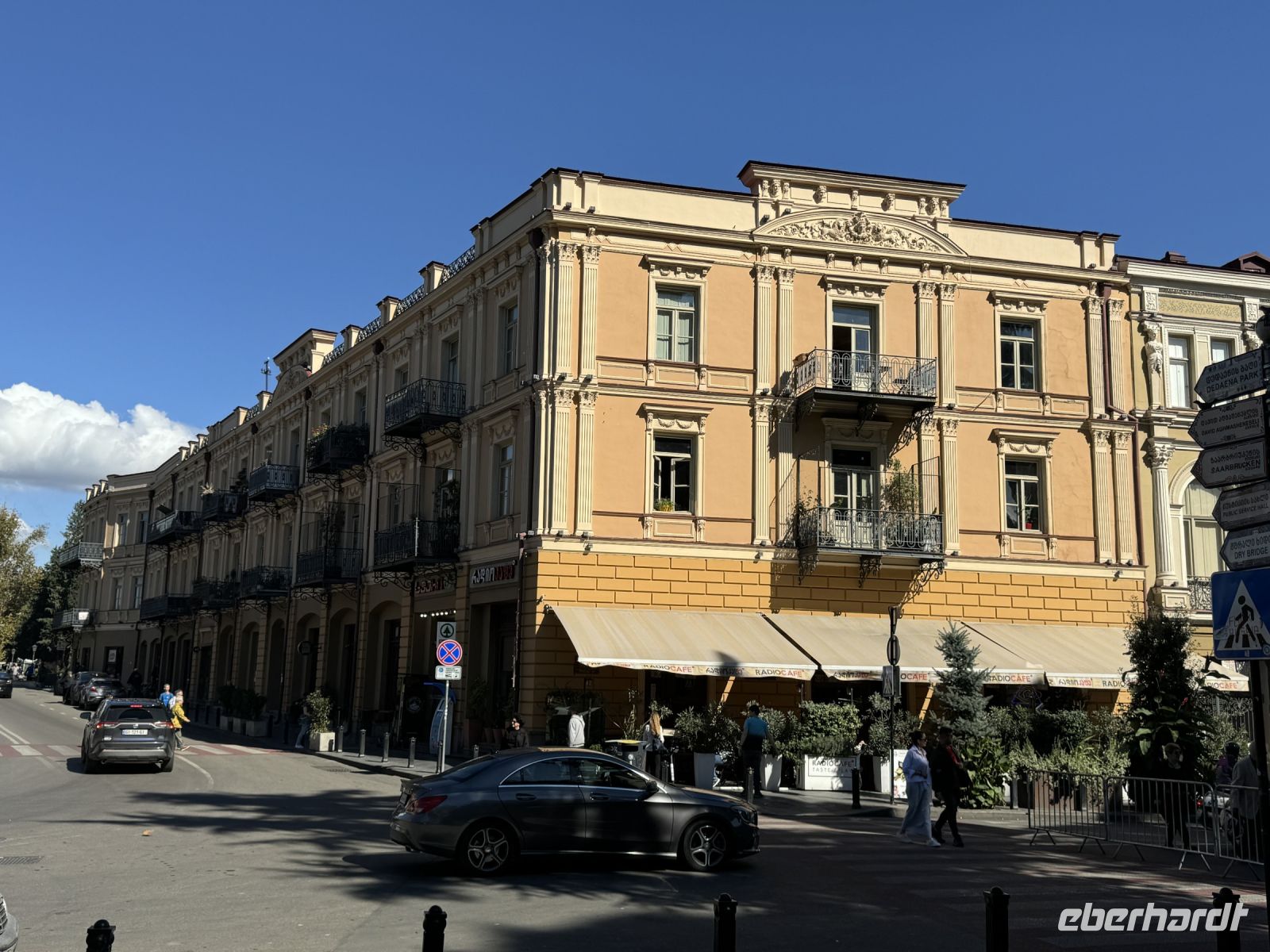 Jugendstilhaus der ehemals deutschen Bewohner der Stadt