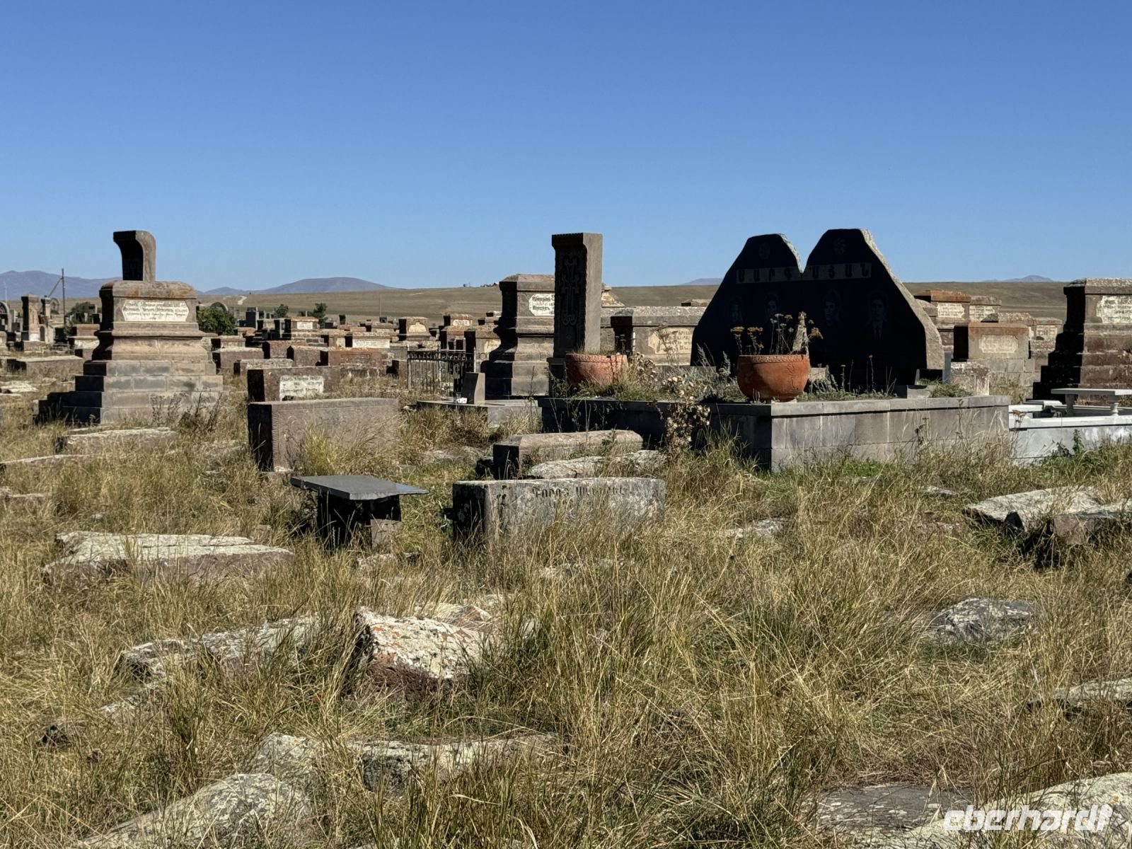 Blick über den Friedhof