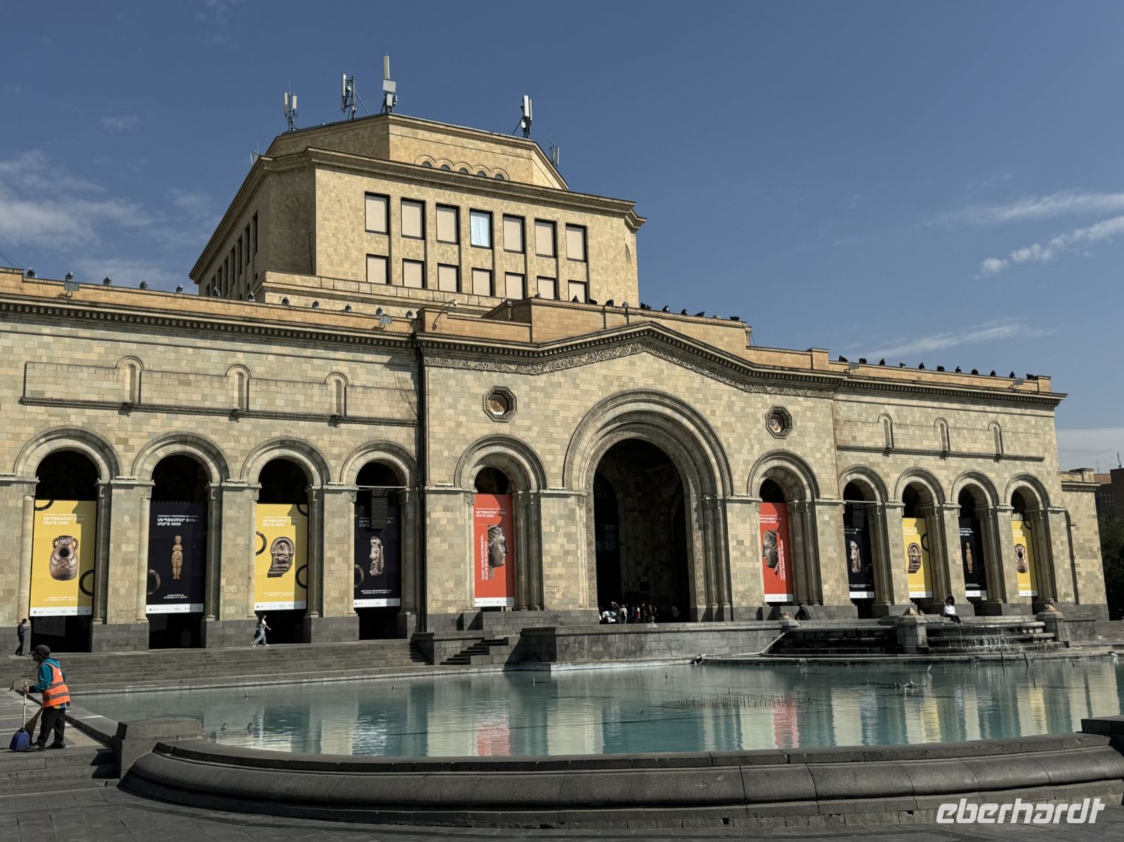Nationalmuseum Armeniens am Tage