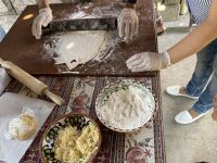 Herstellung handgemachter Nudeln