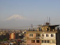 Blick vom Hotel Ani Plaza zum Ararat