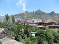 Kupferhütte Aluverdi unterhalb Sanahin