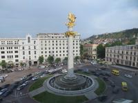Tbilisi, Hotelausblick