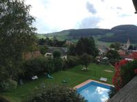 Blick aus dem Hotelfenster