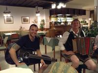 das Duo am Musikabend