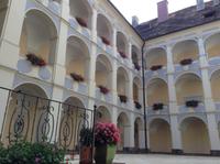 Im Hof des Gestütes