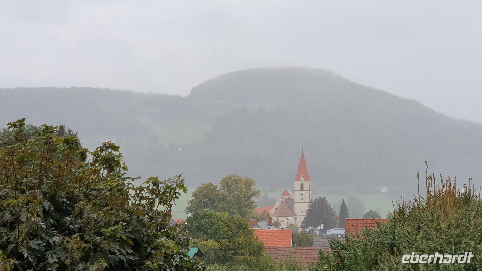 guten Morgen mit jeder Menge Wolken und Regen