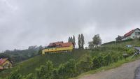 steirische Weinstraße im Regen