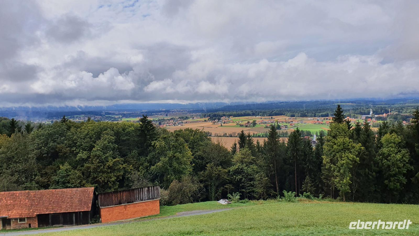 der Regen verzieht sich