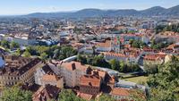 Blick vom Schloßberg Graz