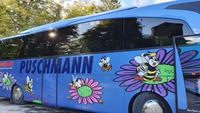 unser Bus vor der Deutschlandsburg