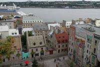 Québec - Blick in die Unterstadt