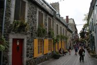 Québec - Gasse in der unteren Altstadt