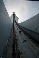 Montreal - Olympiagelände, Auffahrt zum Olympiaturm