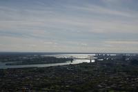 Montreal - Olympiagelände, Blick vom Olympiaturm