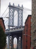 Manhattan Bridge und Empire State Building