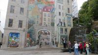 Québec - Wandbild in der unteren Altstadt