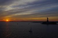 Auslaufen aus New York City, USA