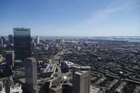 Blick vom Prudential Tower, Boston, USA