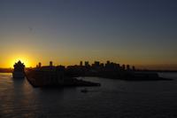 Auslaufen aus Boston, USA