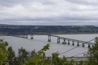 Brücke zur Insel Orleans