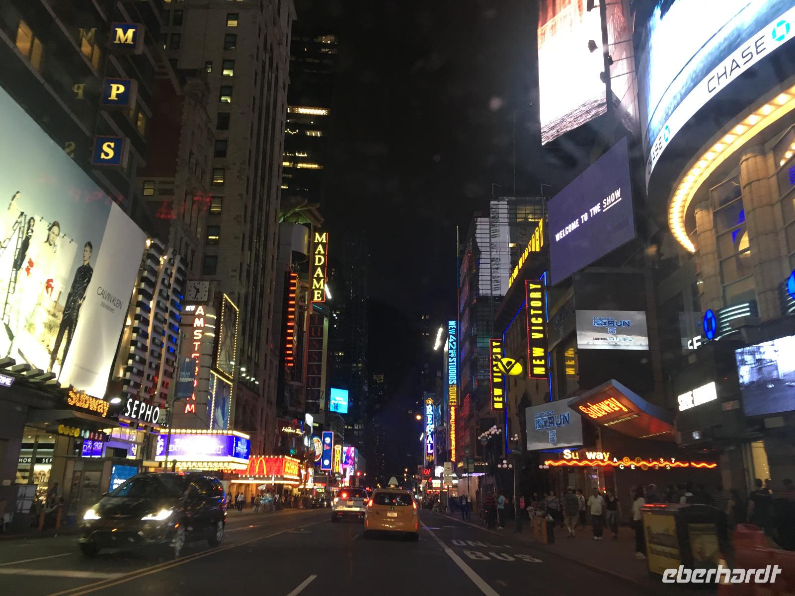 Abendlicher Stadtrundgang durch New York City 