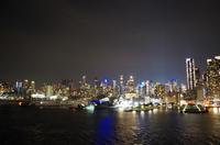 Auslaufen der AIDAdiva aus New York