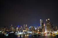 Auslaufen der AIDAdiva aus New York