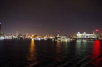 Auslaufen der AIDAdiva aus New York