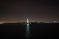 Auslaufen der AIDAdiva aus New York