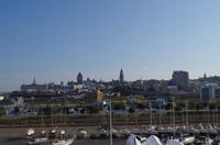 Blick vom Schiff auf Québec