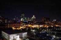 Abendlicher Blick auf Montreal