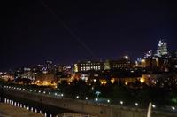 Abendlicher Blick auf Montreal