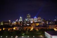 Abendlicher Blick auf Montreal