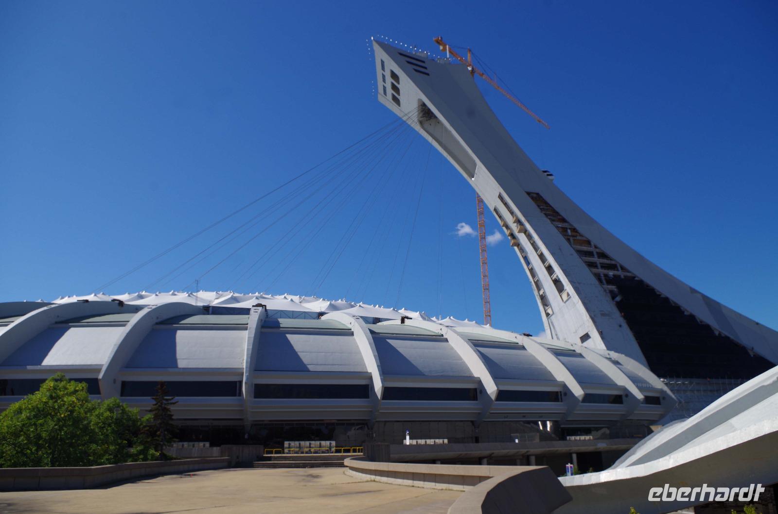 Besuch des Olympiageländes und fakultative Auffahrt zum Olympic Tower in Montreal