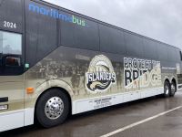 Geschichte sogar auf unserem Bus