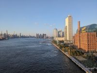 3. New York - Aussicht von Williamburg Bridge auf Domino Sugar Fabrik