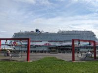 115. Norwegian Joy im Hafen von Portland, Maine, USA
