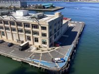 Boston Police mit Fahrrädern 