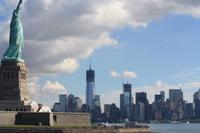 Skyline New York mit Freiheitsstatue