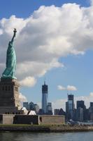 Skyline New York mit Freiheitsstatue